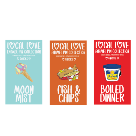 Iconic Snack Pack Enamel PIns